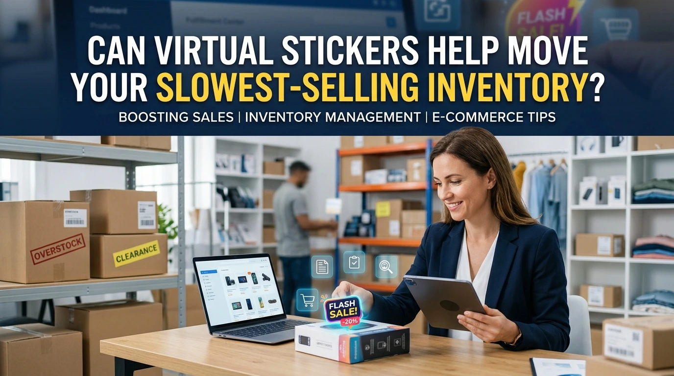 How Virtual "Stickers" Can Help Move Your Slowest-Selling Inventory